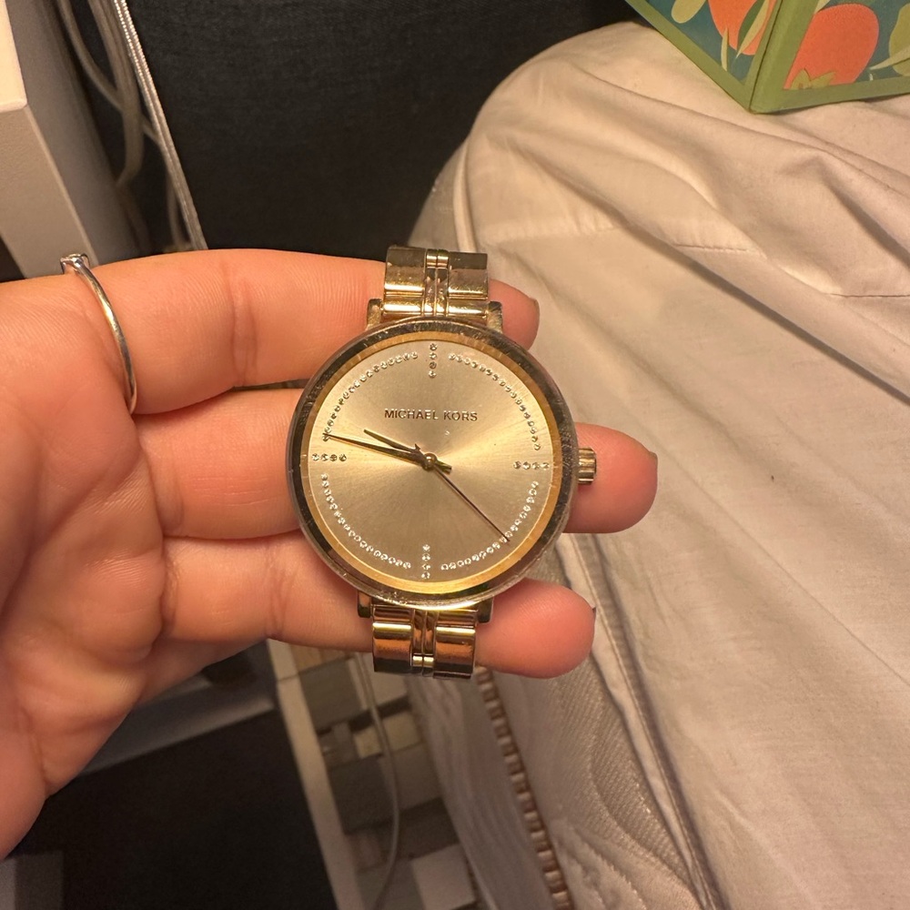 Michael Kors Gold-Tone Watch